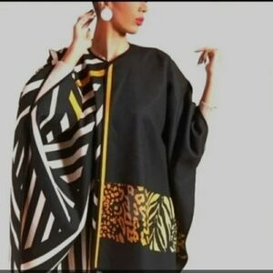 Sassy Jones Reversible Ruana One Size